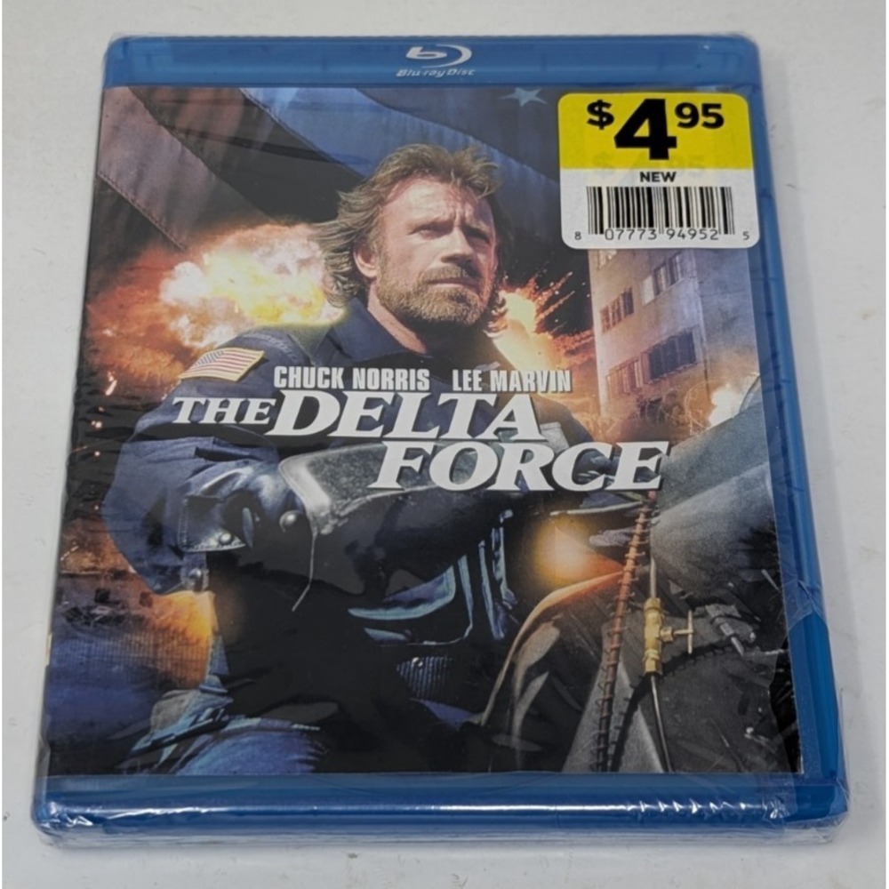 The Delta Force [Blu-ray‎ 1996 Chuck Norris Lee Marvin] - Brand New Sealed